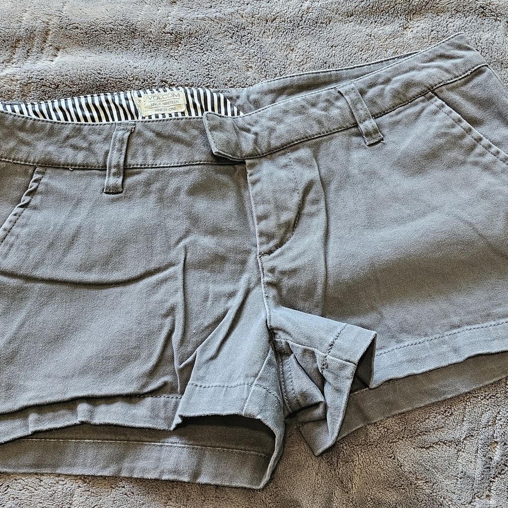 Volcom Women's Charcoal Shorts